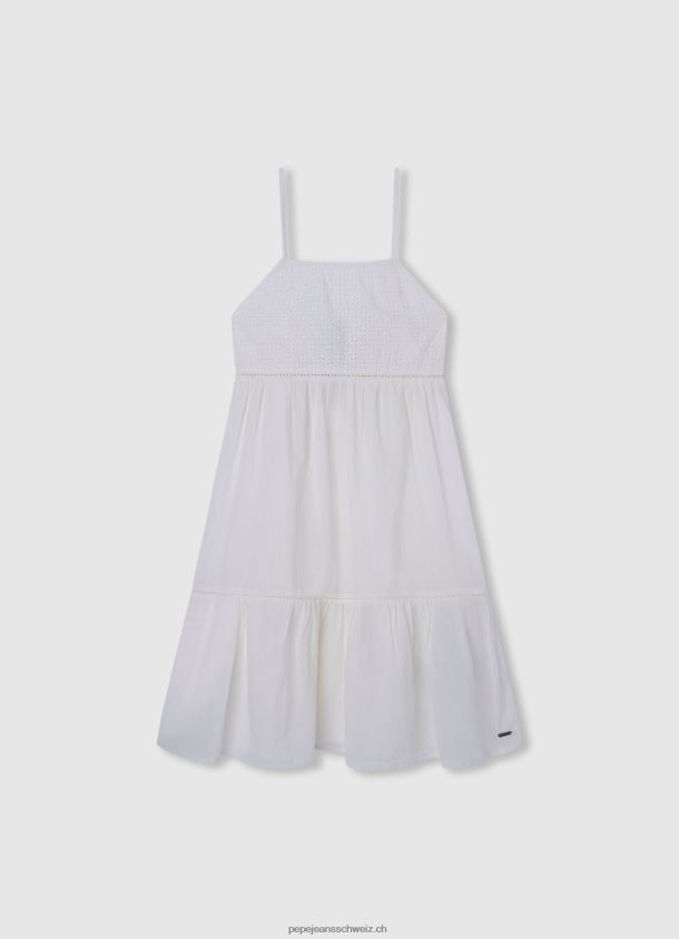 Skaterkleid mit rundem Kragen Mädchen Pepe Jeans Pfirsich 84XH6T1401