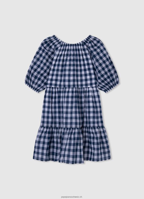 kariertes Kleid mit Print Mädchen Pepe Jeans multi 84XH6T1372