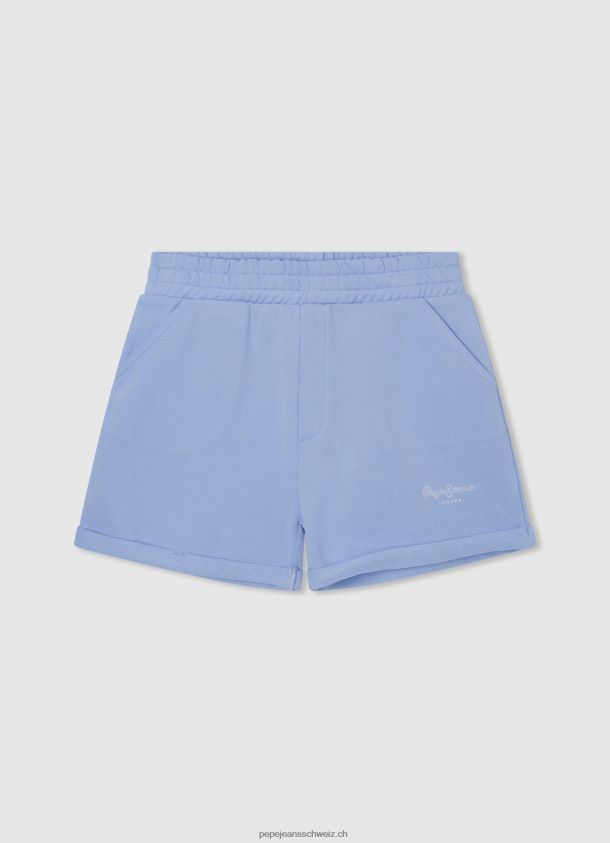 Baumwoll-Shorts mit elastischer Taille Mädchen Pepe Jeans Bucht 84XH6T1501
