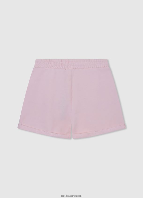 Baumwoll-Shorts mit elastischer Taille Mädchen Pepe Jeans zartes Rosa 84XH6T1500
