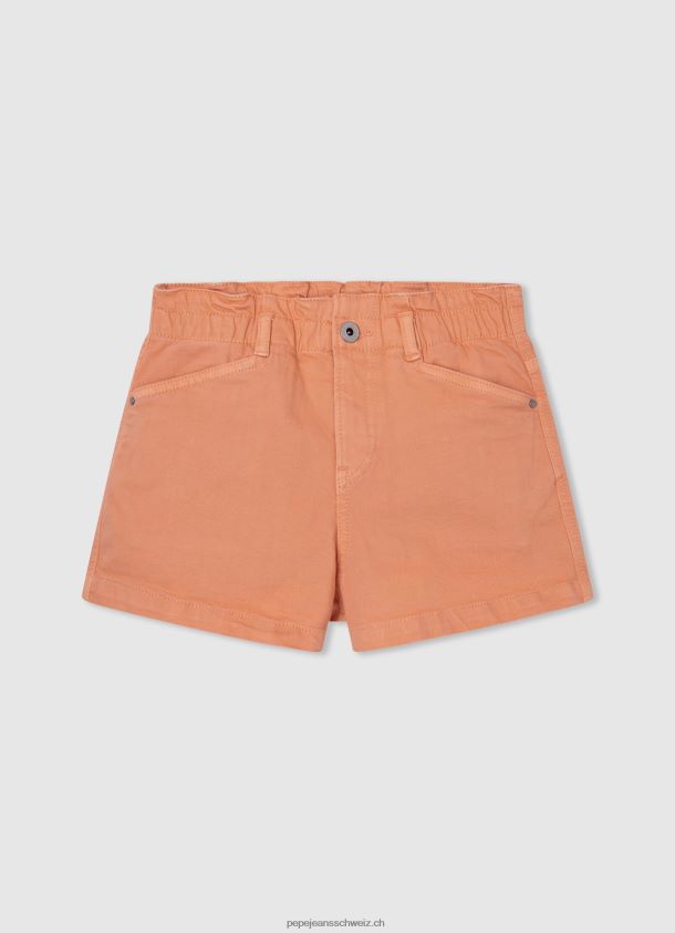 Jeansshorts im Culotte-Schnitt Mädchen Pepe Jeans Pfirsich 84XH6T1510