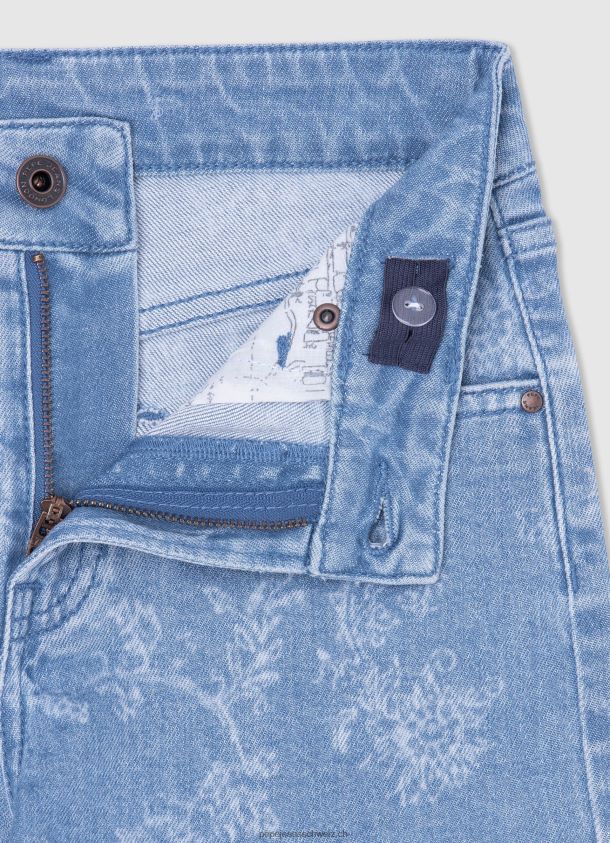 Patty Jeansshorts mit Blumendruck Mädchen Pepe Jeans Denim 84XH6T1490