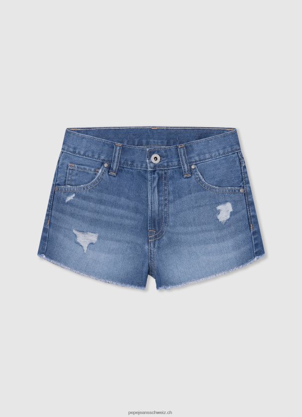 patty zerrissene jeansshorts Mädchen Pepe Jeans Denim 84XH6T1491