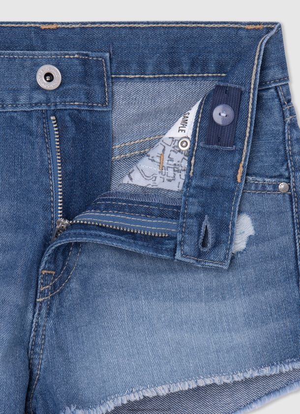 patty zerrissene jeansshorts Mädchen Pepe Jeans Denim 84XH6T1491