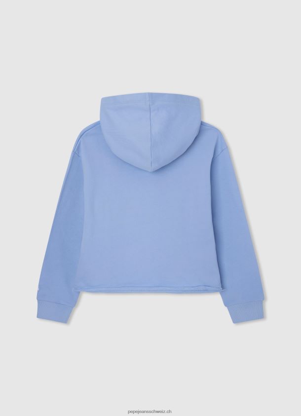 Kapuzenpullover aus Baumwolle Mädchen Pepe Jeans Bucht 84XH6T1415