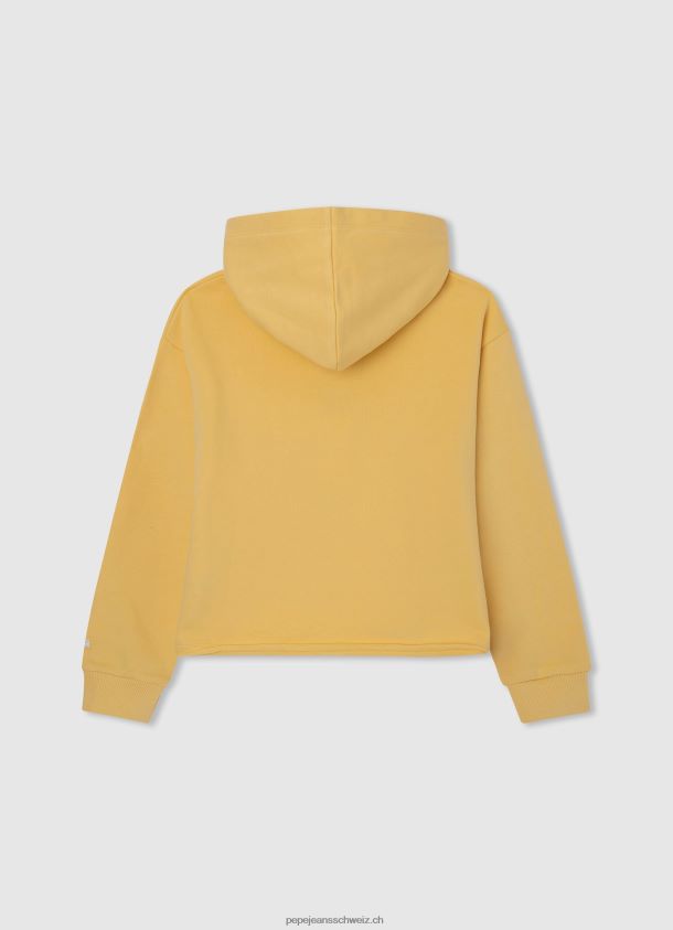 Kapuzenpullover aus Baumwolle Mädchen Pepe Jeans scheinen 84XH6T1414
