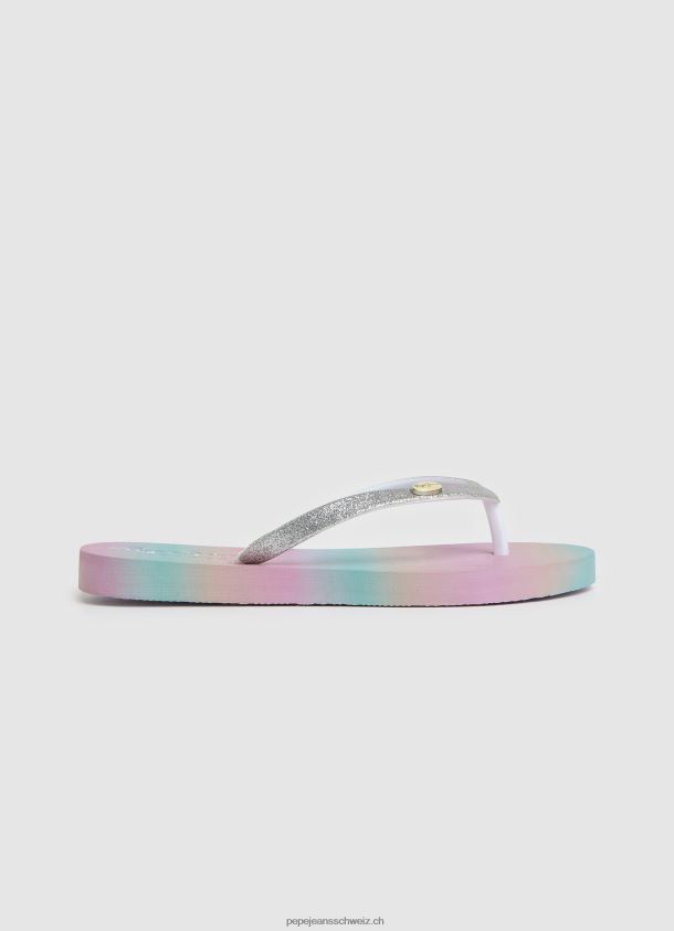 Dorset Milana Strand-Flip-Flops Mädchen Pepe Jeans Silber 84XH6T1349