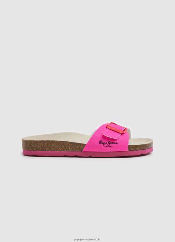 Oban Party anatomische Sandalen Mädchen Pepe Jeans Fuchsie 84XH6T1344