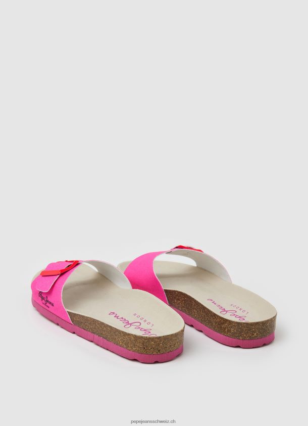 Oban Party anatomische Sandalen Mädchen Pepe Jeans Fuchsie 84XH6T1344