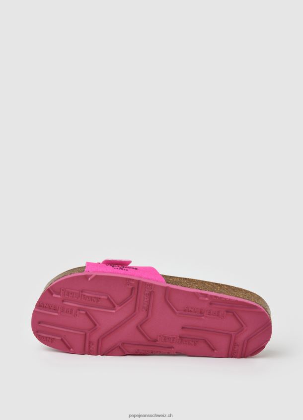 Oban Party anatomische Sandalen Mädchen Pepe Jeans Fuchsie 84XH6T1344