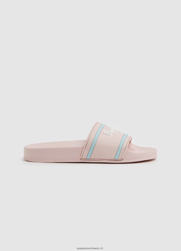 Slider-Logo-Strand-Flip-Flops Mädchen Pepe Jeans Hell-Pink 84XH6T1347