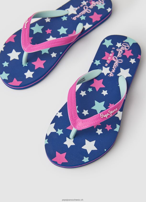 Strand-Flip-Flops von Dorset Stars Mädchen Pepe Jeans Fuchsie 84XH6T1350