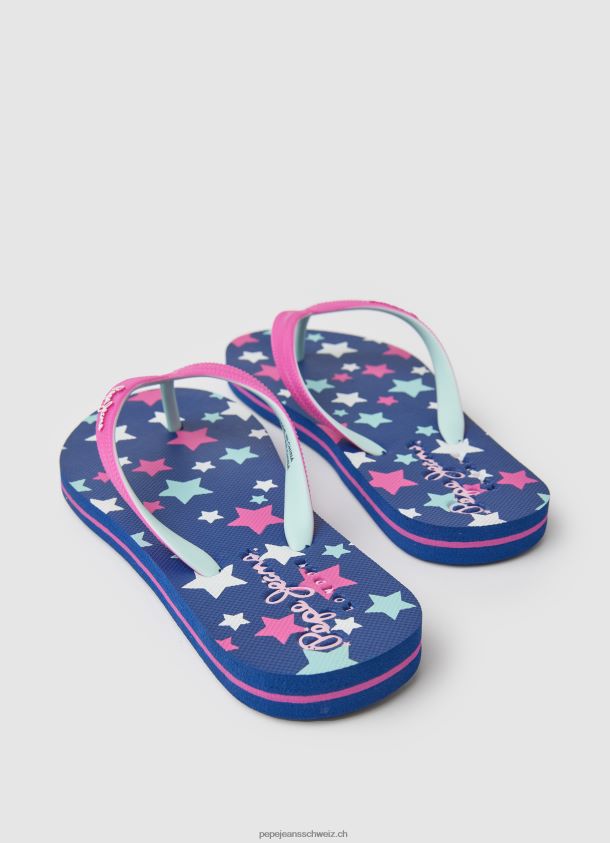 Strand-Flip-Flops von Dorset Stars Mädchen Pepe Jeans Fuchsie 84XH6T1350