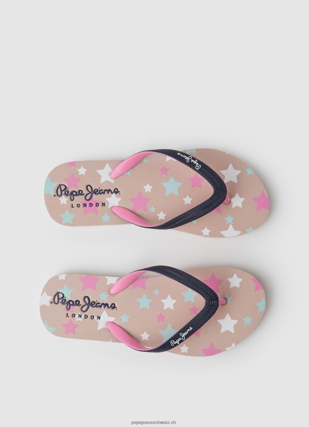 Strand-Flip-Flops von Dorset Stars Mädchen Pepe Jeans Marine 84XH6T1351