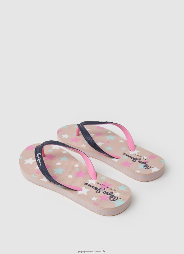 Strand-Flip-Flops von Dorset Stars Mädchen Pepe Jeans Marine 84XH6T1351