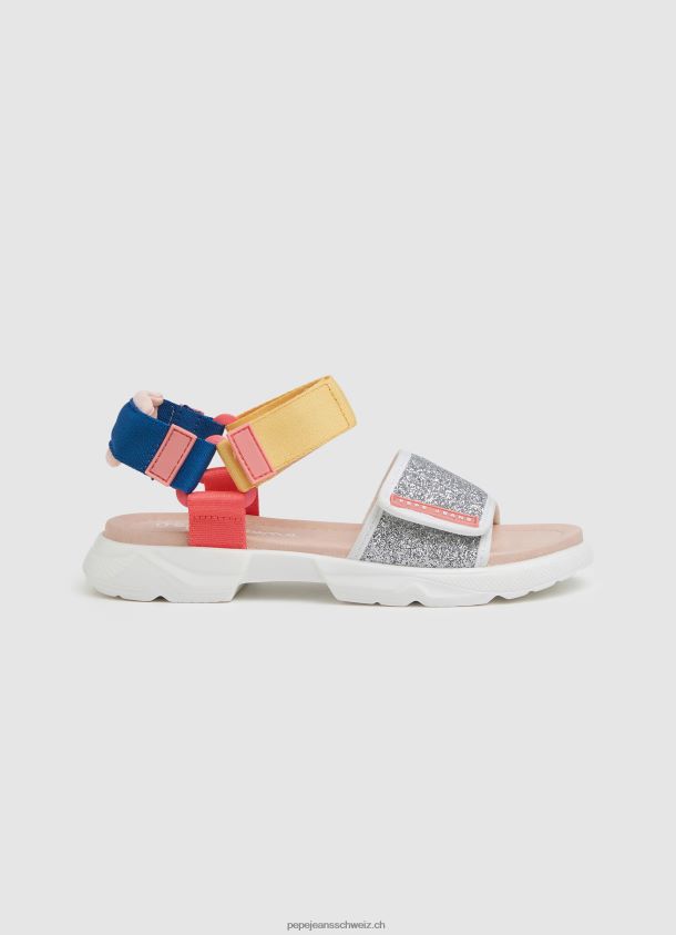 Ventura Sandale Sportsandalen Mädchen Pepe Jeans Silber 84XH6T1339