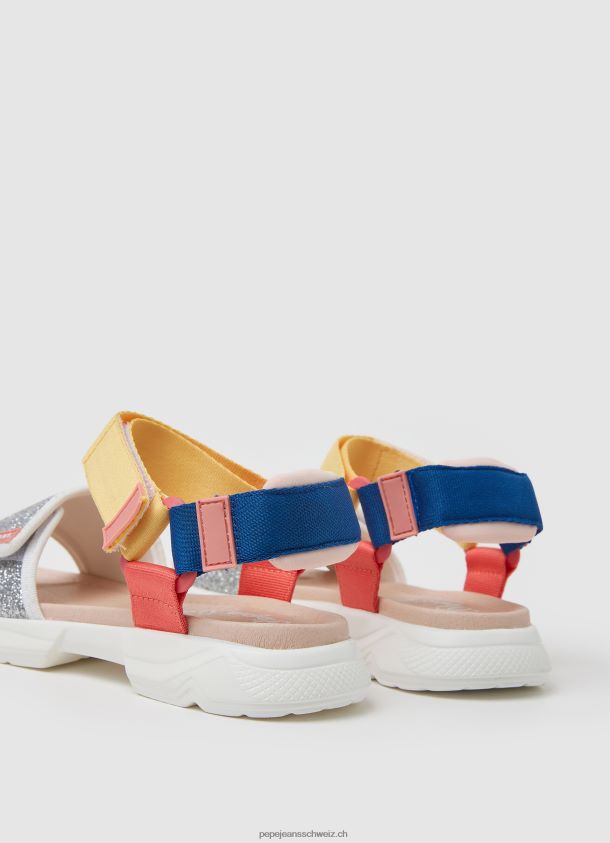 Ventura Sandale Sportsandalen Mädchen Pepe Jeans Silber 84XH6T1339
