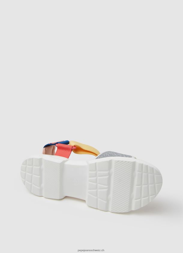 Ventura Sandale Sportsandalen Mädchen Pepe Jeans Silber 84XH6T1339