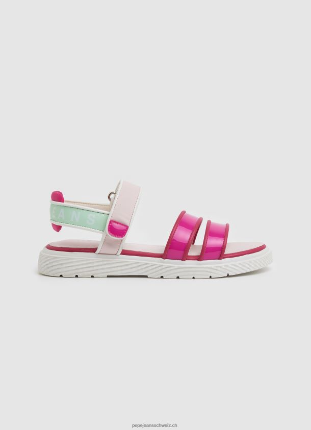 Wendy süße Plateausandalen Mädchen Pepe Jeans helles Fuchsia 84XH6T1340