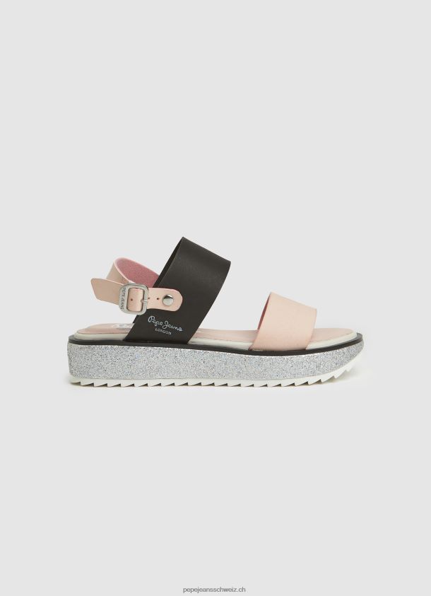alexa wecken Plateausandalen Mädchen Pepe Jeans lila rosa 84XH6T1338