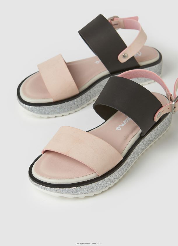 alexa wecken Plateausandalen Mädchen Pepe Jeans lila rosa 84XH6T1338