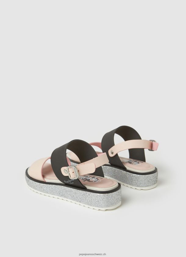 alexa wecken Plateausandalen Mädchen Pepe Jeans lila rosa 84XH6T1338