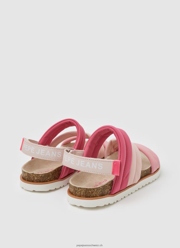 berlin cloud anatomische Sandalen Mädchen Pepe Jeans fabrik rosa 84XH6T1343