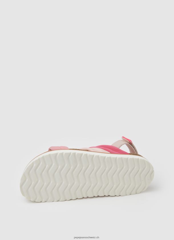 berlin cloud anatomische Sandalen Mädchen Pepe Jeans fabrik rosa 84XH6T1343
