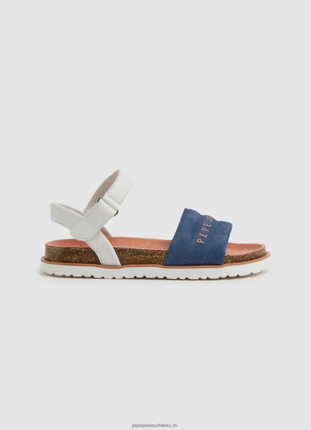 berlin park anatomische Sandalen Mädchen Pepe Jeans Union blau 84XH6T1342