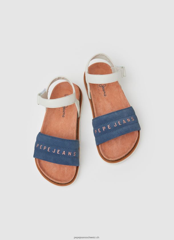 berlin park anatomische Sandalen Mädchen Pepe Jeans Union blau 84XH6T1342