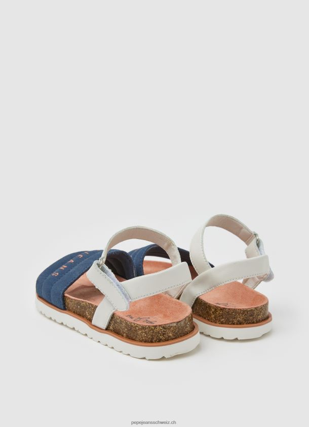 berlin park anatomische Sandalen Mädchen Pepe Jeans Union blau 84XH6T1342