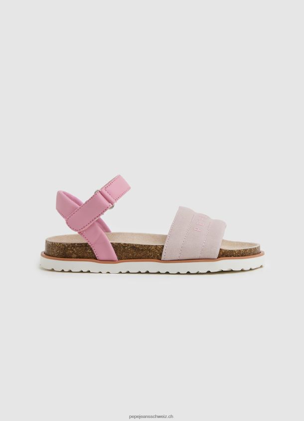 berlin park anatomische Sandalen Mädchen Pepe Jeans fabrik rosa 84XH6T1341
