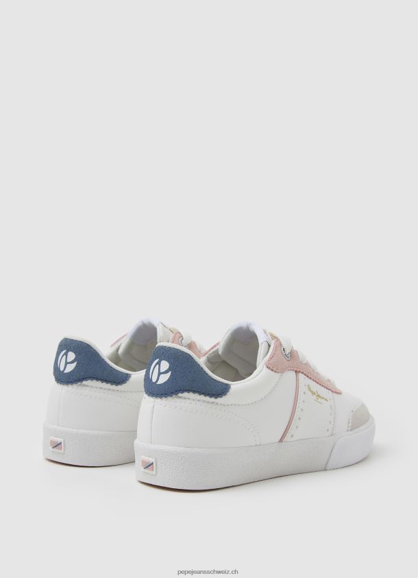 Kenton Hami Basic Turnschuhe Mädchen Pepe Jeans Weiss 84XH6T1331