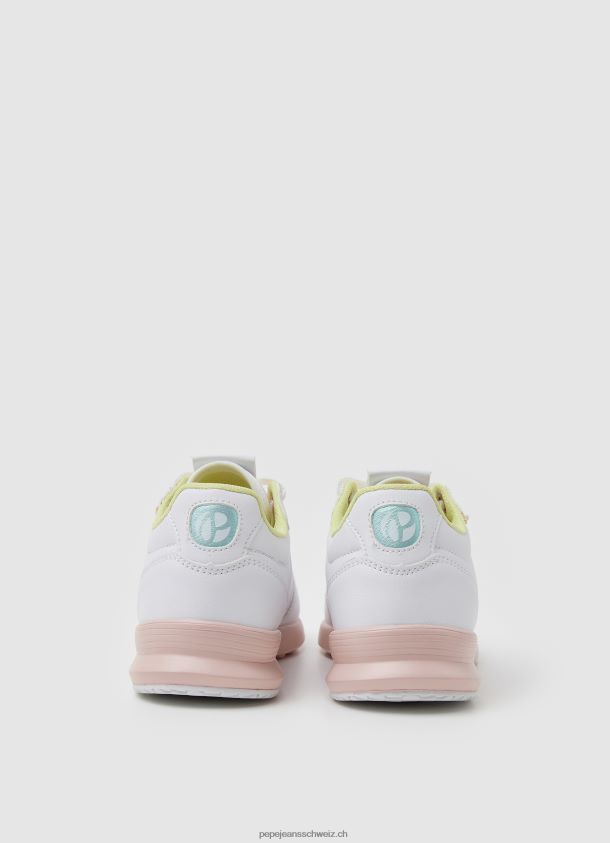 Laufschuhe von York Candy Mädchen Pepe Jeans Weiss 84XH6T1311