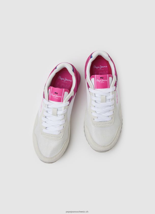 London Basic Laufschuhe Mädchen Pepe Jeans Weiss 84XH6T1326