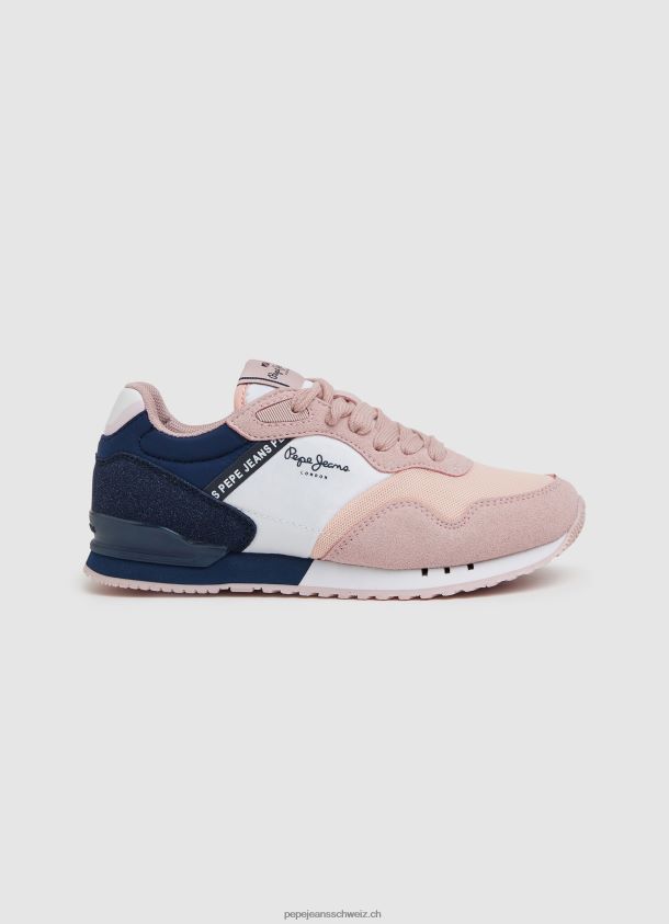 London Basic Laufschuhe Mädchen Pepe Jeans zartes Rosa 84XH6T1318