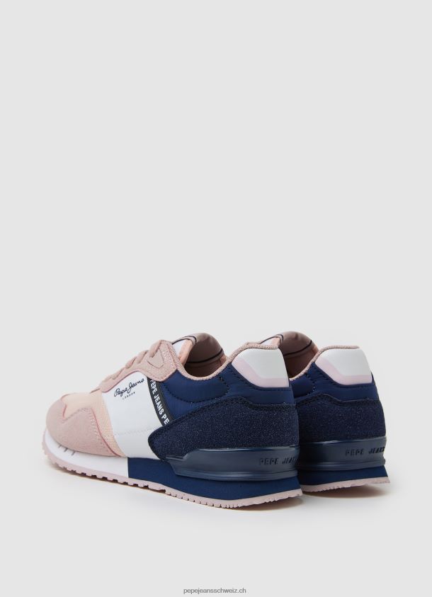 London Basic Laufschuhe Mädchen Pepe Jeans zartes Rosa 84XH6T1318