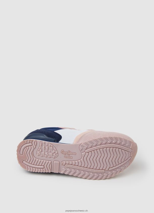London Basic Laufschuhe Mädchen Pepe Jeans zartes Rosa 84XH6T1318