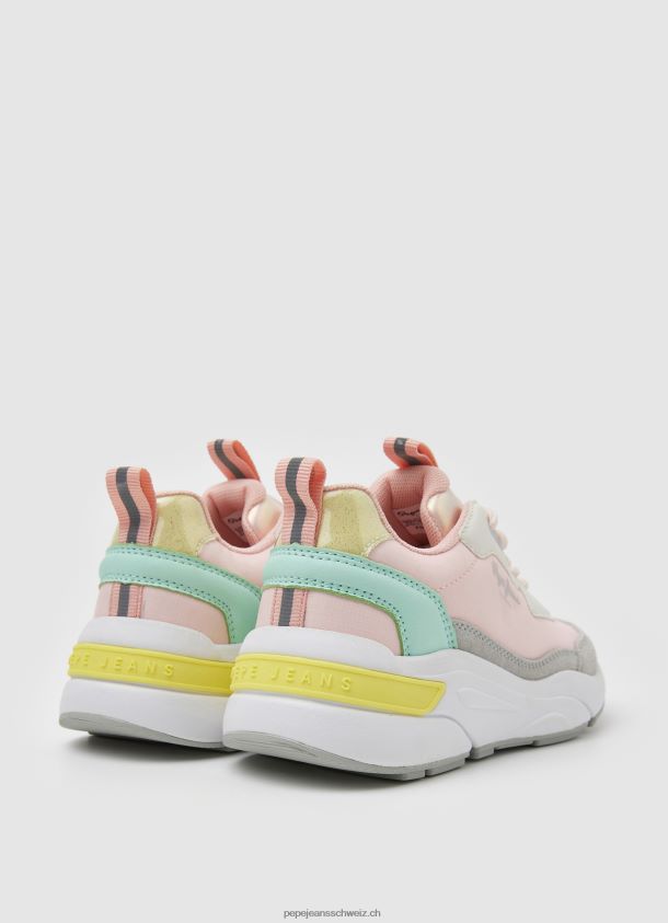 Pfeil-Sonne kombinierte Turnschuhe Mädchen Pepe Jeans Hell-Pink 84XH6T1315