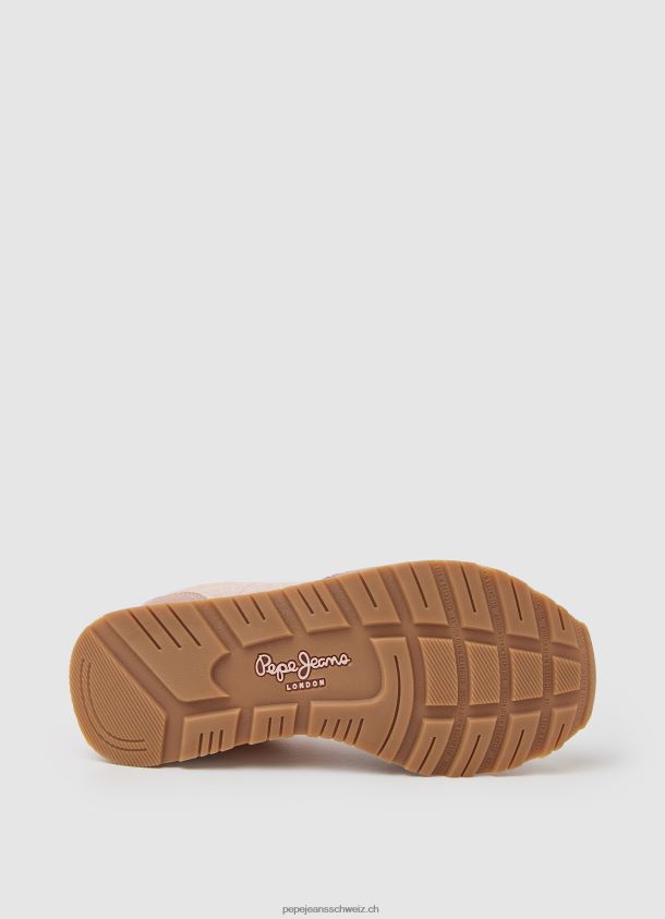 brit animal kombinierte turnschuhe Mädchen Pepe Jeans lila rosa 84XH6T1329