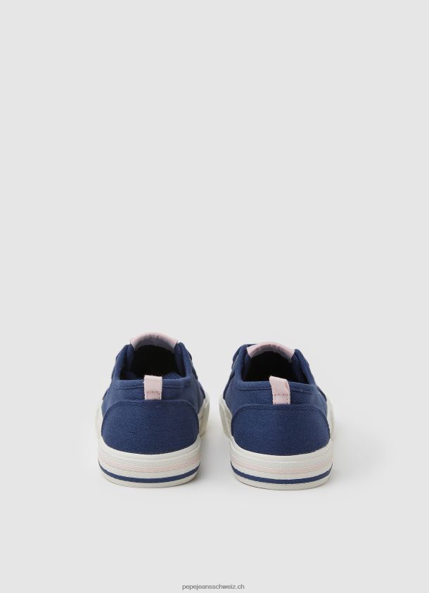 einfache Brady-Turnschuhe Mädchen Pepe Jeans Marine 84XH6T1324