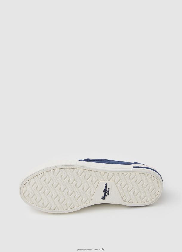 einfache Brady-Turnschuhe Mädchen Pepe Jeans Marine 84XH6T1324