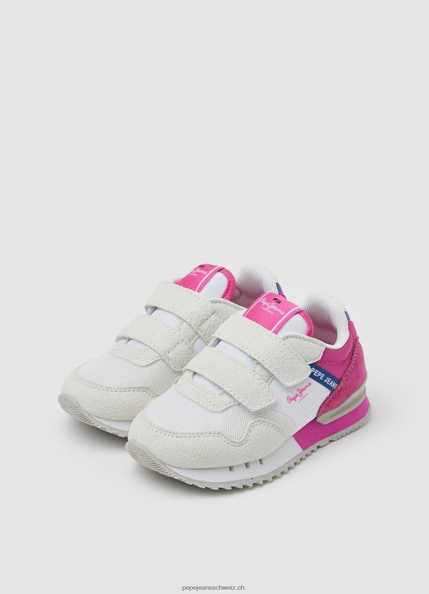london grundlegende kombinierte turnschuhe Mädchen Pepe Jeans Weiss 84XH6T1327
