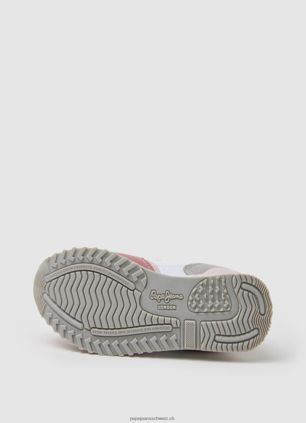london grundlegende kombinierte turnschuhe Mädchen Pepe Jeans gewaschene Rose 84XH6T1313