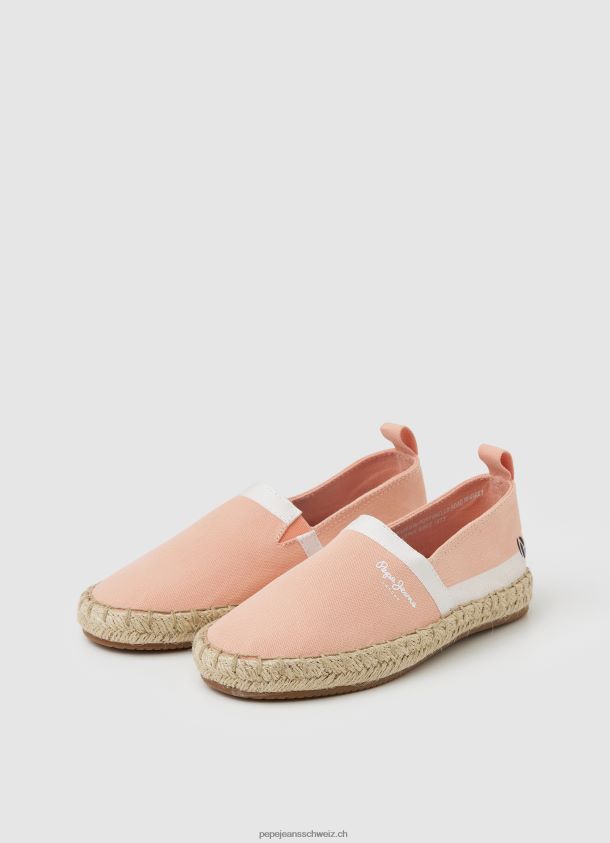 touristische camp g slip-on turnschuhe Mädchen Pepe Jeans Pfirsich 84XH6T1334