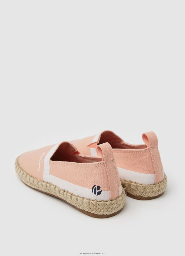 touristische camp g slip-on turnschuhe Mädchen Pepe Jeans Pfirsich 84XH6T1334