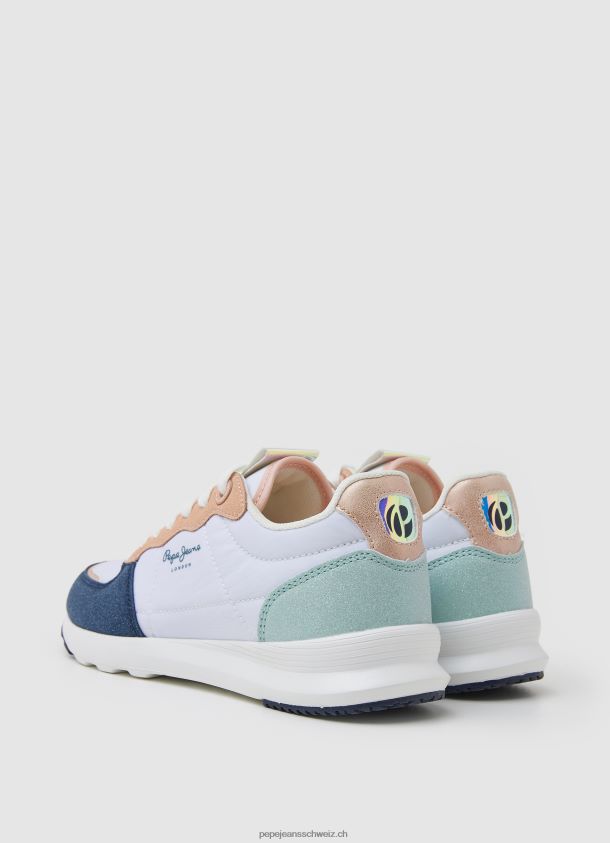 york mix kombinierte turnschuhe Mädchen Pepe Jeans Marine 84XH6T1310
