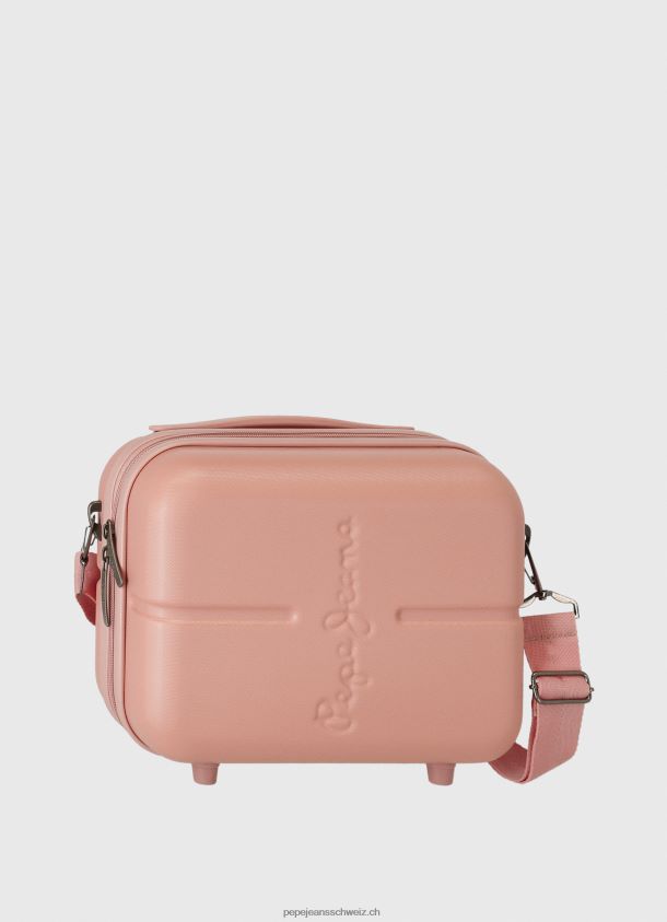 Reisetasche mit geprägtem Logo Mädchen Pepe Jeans Hell-Pink 84XH6T1515