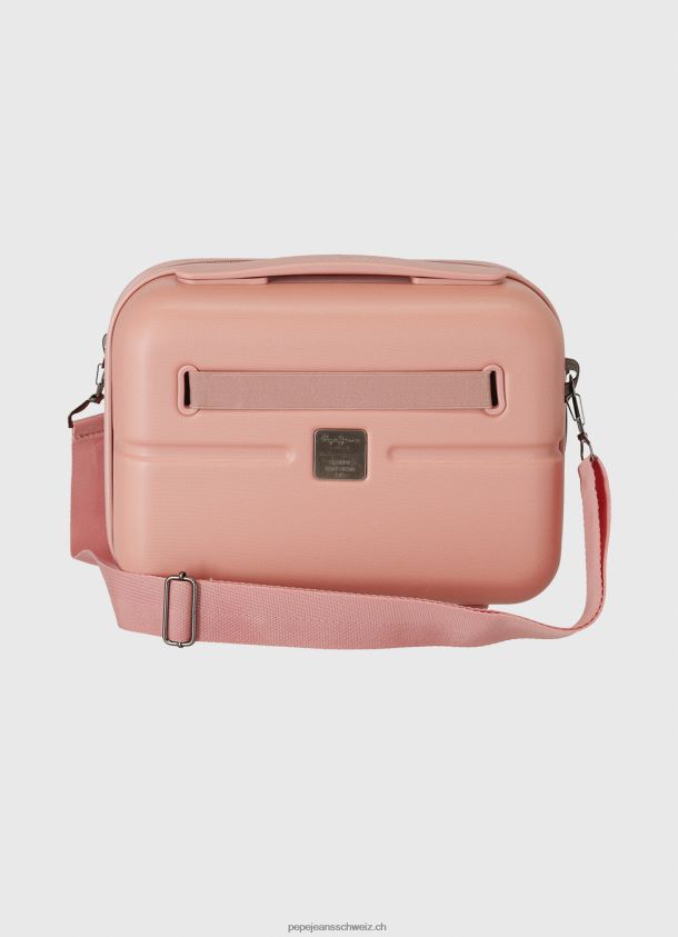 Reisetasche mit geprägtem Logo Mädchen Pepe Jeans Hell-Pink 84XH6T1515