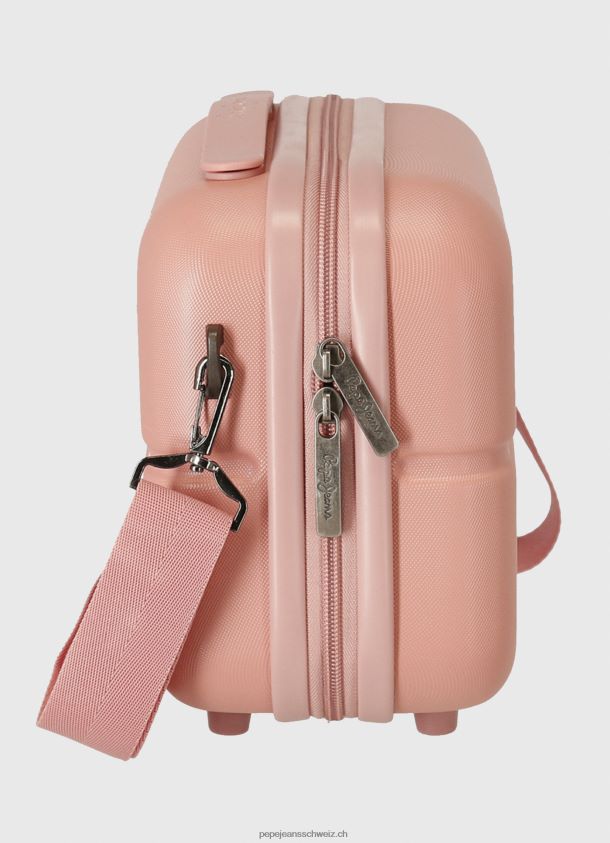 Reisetasche mit geprägtem Logo Mädchen Pepe Jeans Hell-Pink 84XH6T1515